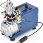 CREWORKS PCP Kompressor 300bar Automatisch Luftkompressor-Pumpe 4500PSI Hochdruckluftpumpe 1800W Kompressorpumpe Auto-Stop Kompressor 30MPA Hochdruck PCP Inflator für die Aufblasflasche