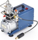 CREWORKS PCP Kompressor 300bar Automatisch Luftkompressor-Pumpe 4500PSI Hochdruckluftpumpe 1800W Kompressorpumpe Auto-Stop Kompressor 30MPA Hochdruck PCP Inflator für die Aufblasflasche