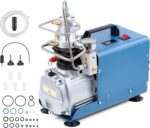 CREWORKS PCP Kompressor 300bar Luftkompressor 4500PSI Hochdruckluftpumpe 1800W Kompressor Hochdruck 30Mpa Tauchkompressor Manueller Stopp für Paintball-Luftgewehr PCP-Gewehr Luftpistole Tauchflasche