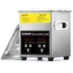 CREWORKS Profi Ultraschallreinigungsgerät 30L (Echtes Volumen) mit Degas & Soft-Modus, Ultraschallreiniger Edelstahl mit Heizung & Timer, für Brillen, Schmuck, Uhren, Gebiss & Münzen, inkl. Korb